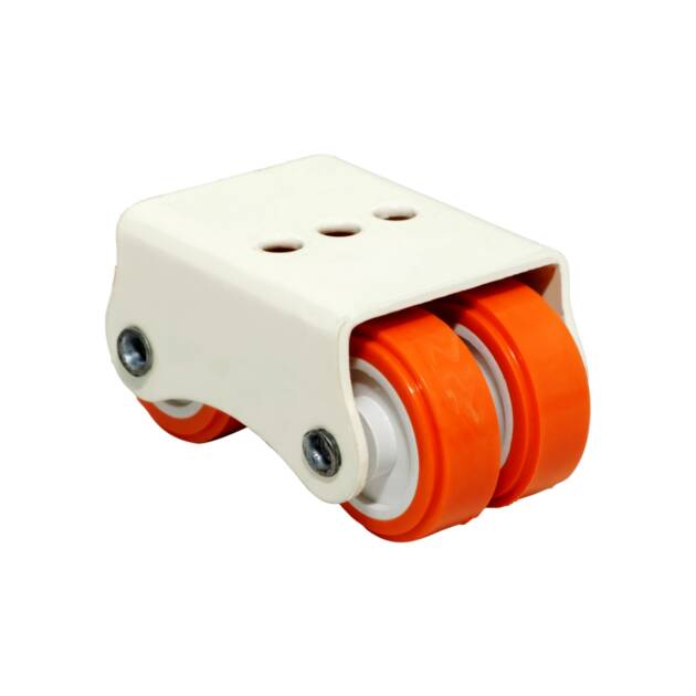 Four Wheel Castor Fix-Orange(p.c.)