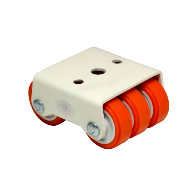 Six Wheel Castor Fix-Orange (p.c.)