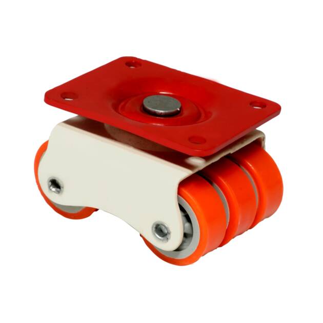 Six Wheel Castor Moving-Orange (p.c.)