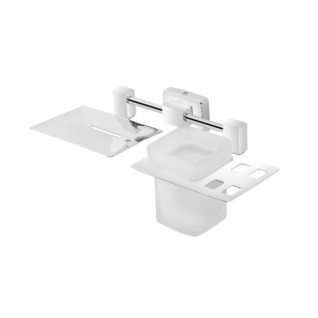 SHOP DISH WITH TUMBLER HOLDER